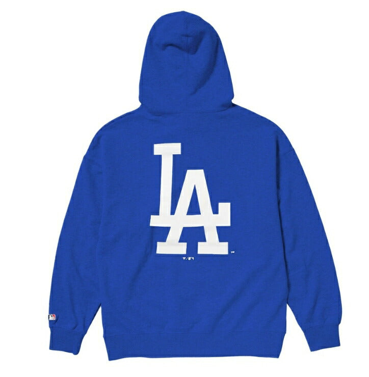 Fanatics ‐ Los Angeles Dodgers PRINT LOGO HOODIE BLUE