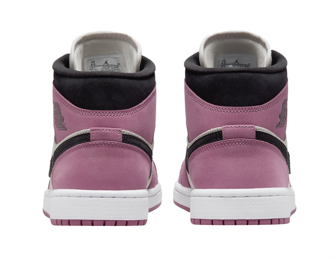 スニーカー Nike AIR JORDAN 1 MID WMNS BERRY PINK Jordan Air Jordan 1 Mid SE 