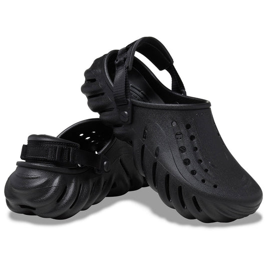 crocs - MENS WMENS Echo Clog Blk【207937-001】