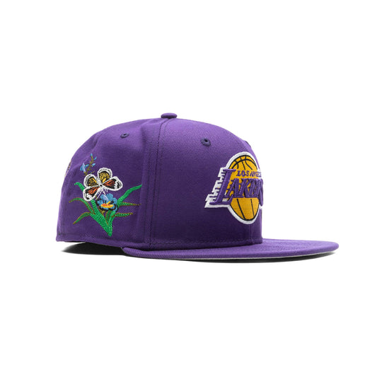 NEW ERA × FELT Los Angeles Lakers - 59FIFTY BUTTERLY GARDEN PURPLE [60332797]