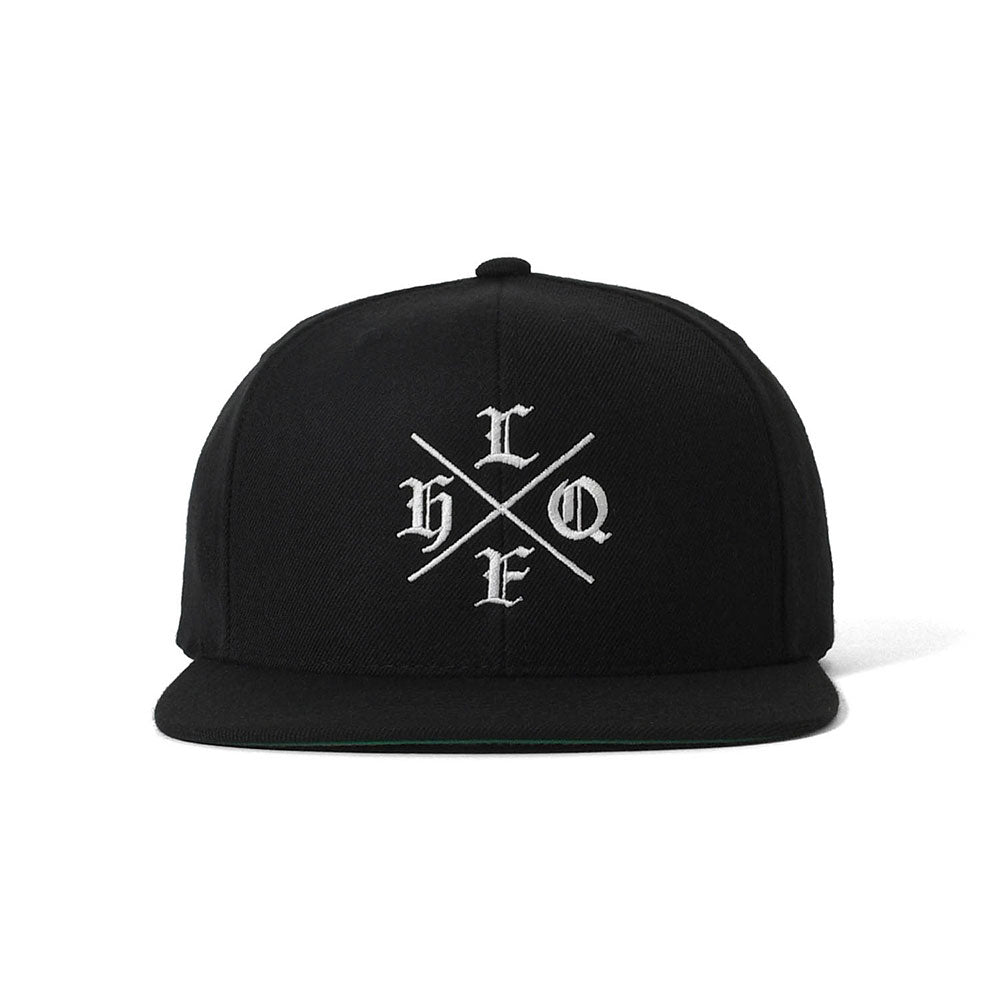 LFYT L×F×H×Q SNAPBACK CAP MILITIA [LE221412 LFHQ-13] BLACK