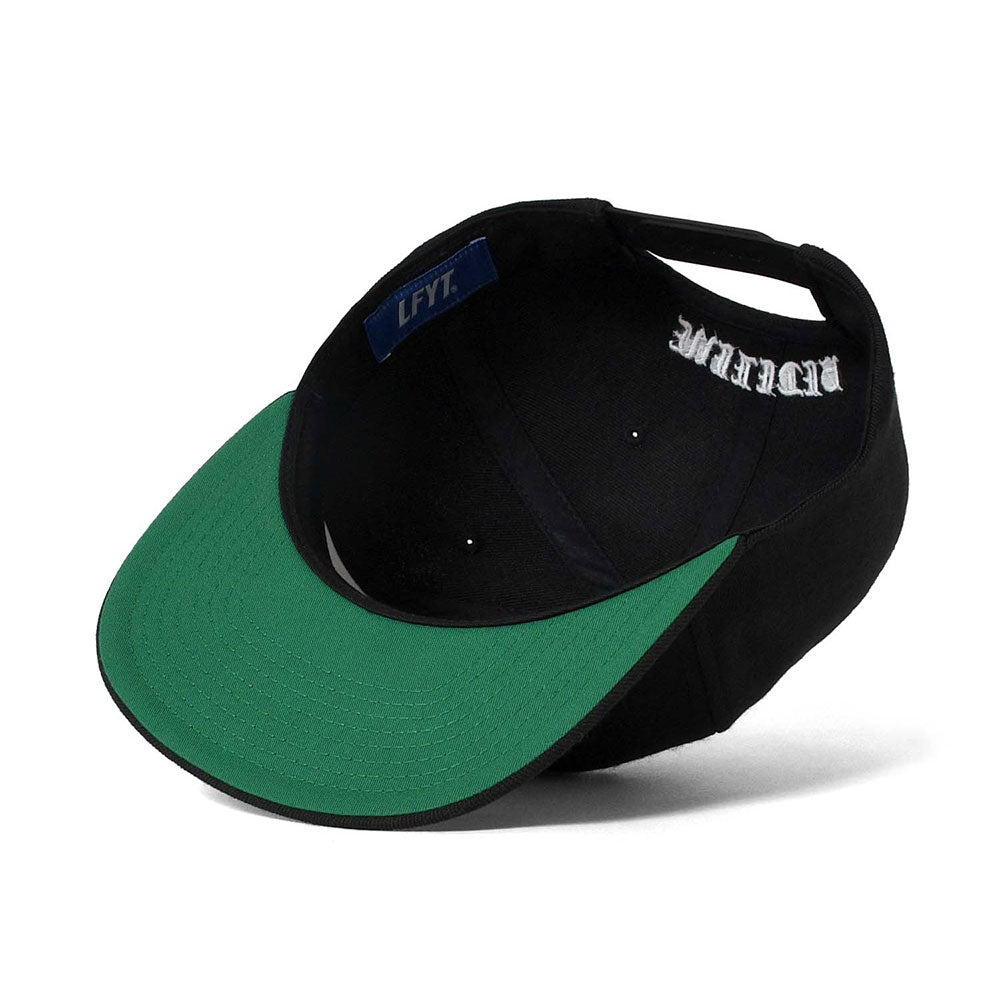 LFYT L×F×H×Q SNAPBACK CAP MILITIA [LE221412 LFHQ-13] BLACK