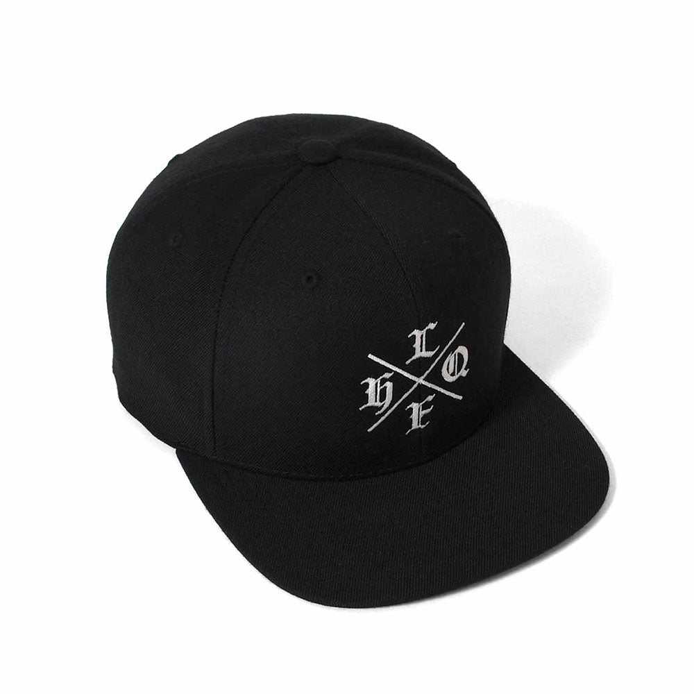 LFYT L×F×H×Q SNAPBACK CAP MILITIA [LE221412 LFHQ-13] BLACK