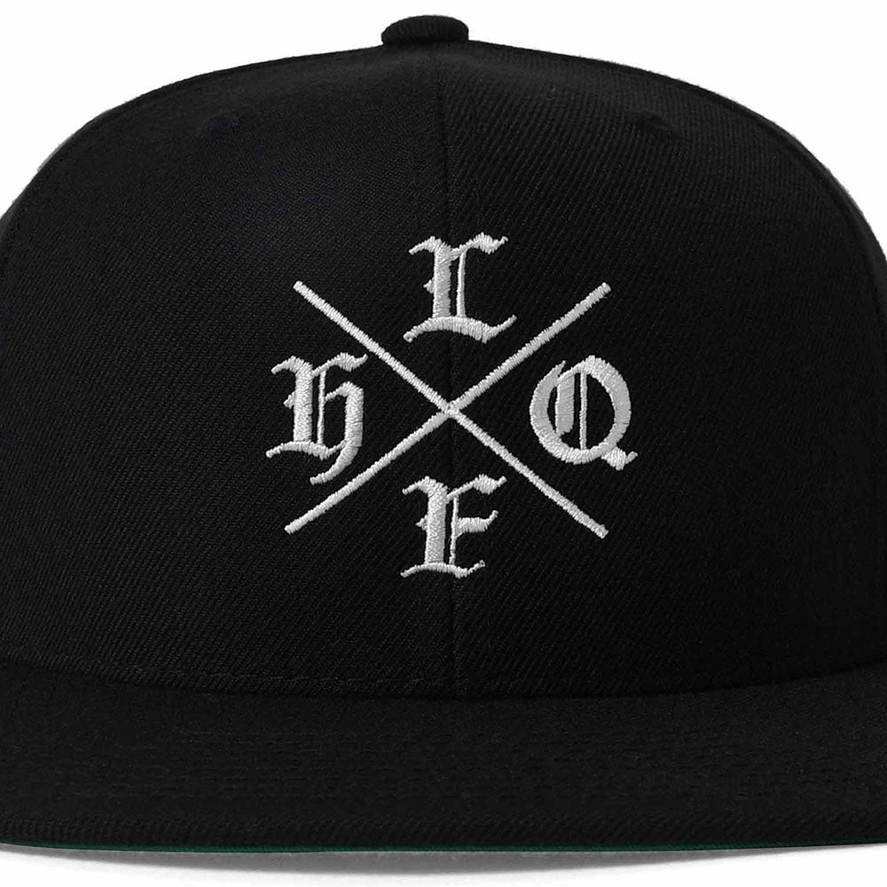 LFYT L×F×H×Q SNAPBACK CAP MILITIA [LE221412 LFHQ-13] BLACK