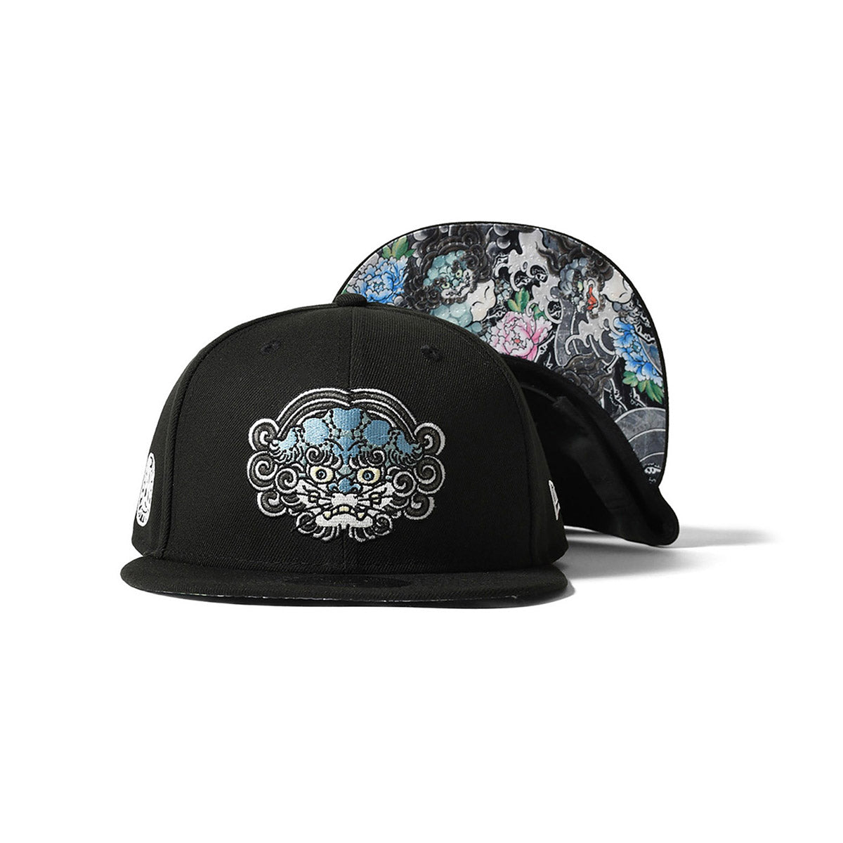 LFYT×THREE TIDES TATTOO - NEW ERA SHISHI 9FIFTY BLACK【LE251404】