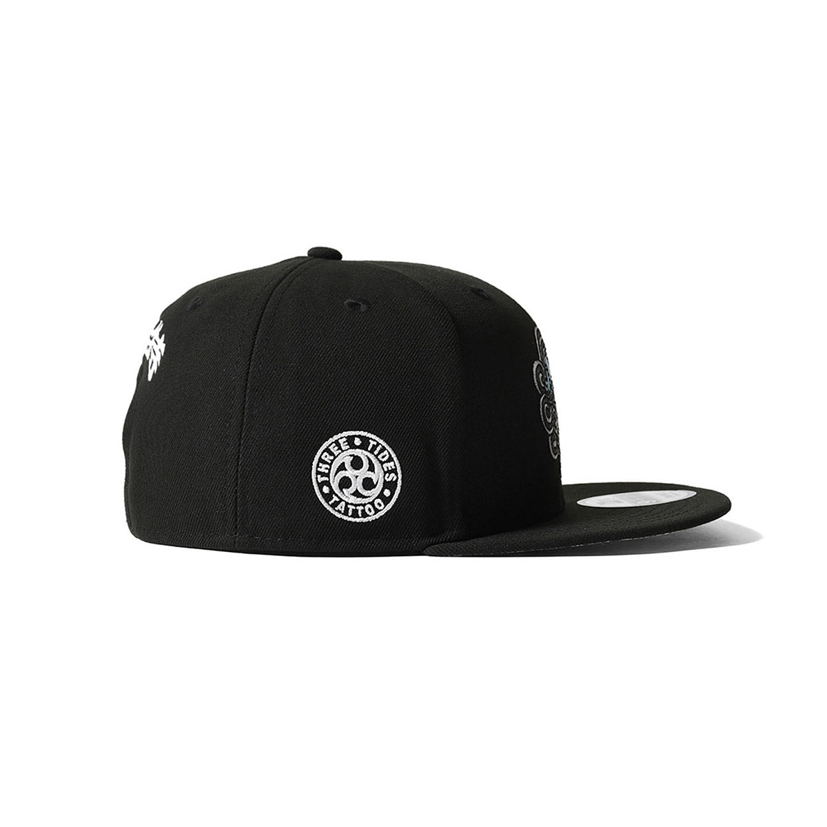 LFYT×THREE TIDES TATTOO - NEW ERA SHISHI 9FIFTY BLACK【LE251404】