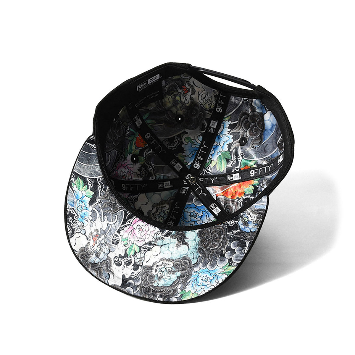LFYT×THREE TIDES TATTOO - NEW ERA SHISHI 9FIFTY BLACK【LE251404】