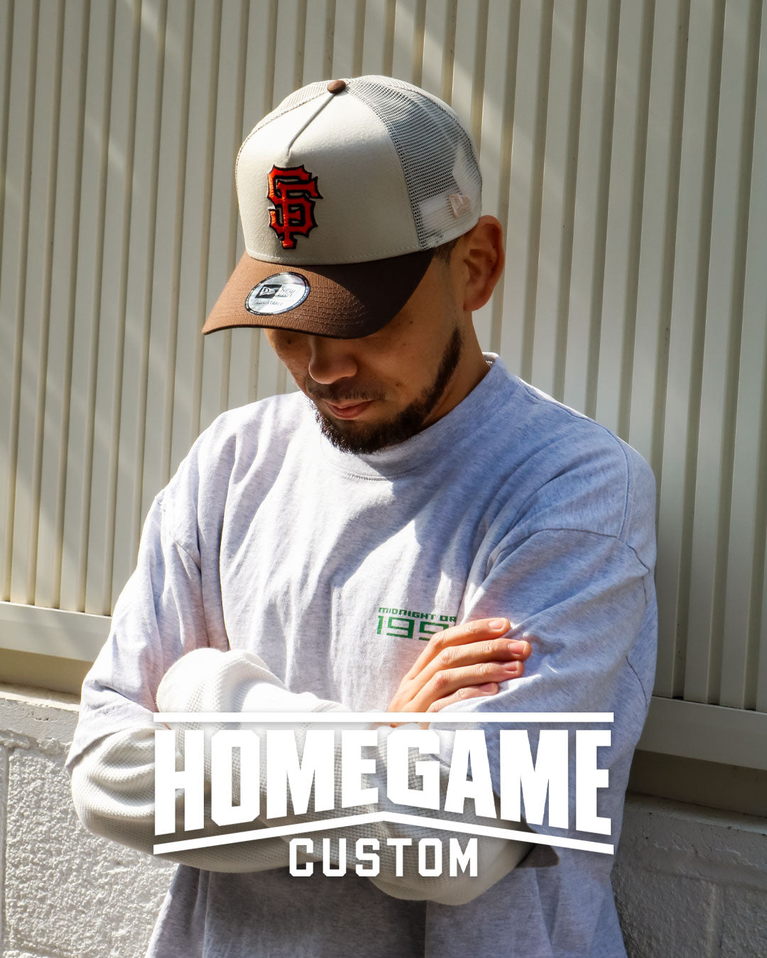 NEW ERA - SAN FRANCISCO GIANTS CO FOR THE BAY 9FORTY AFTR CWHT/BROWN 【14734656】