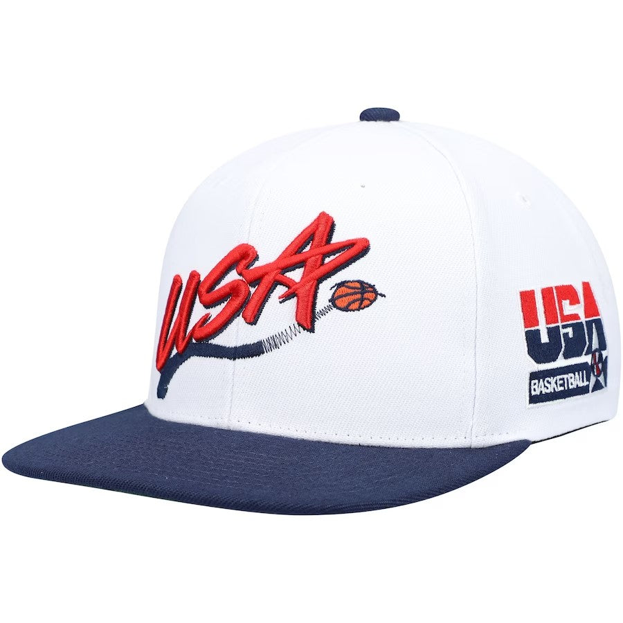 Mitchell &amp; Ness TEAM USA '96 SNAPBACK CAP WHITE [6HSSDX20070]