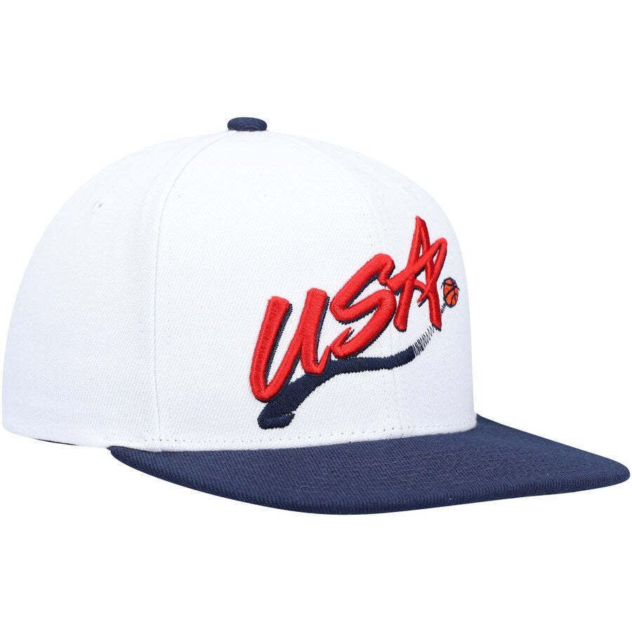 Mitchell &amp; Ness TEAM USA '96 SNAPBACK CAP WHITE [6HSSDX20070]