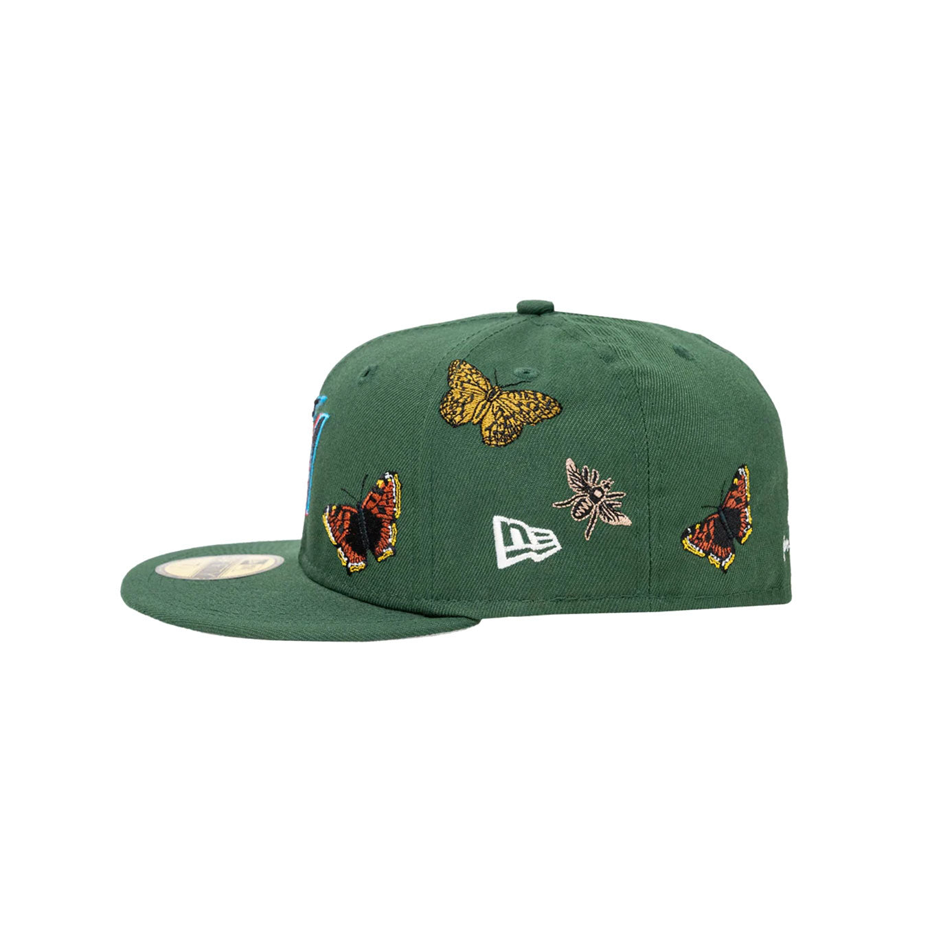 NEW ERA × FELT Miami Marlines - 59FIFTY BUTTERFLY GARDEN GREEN