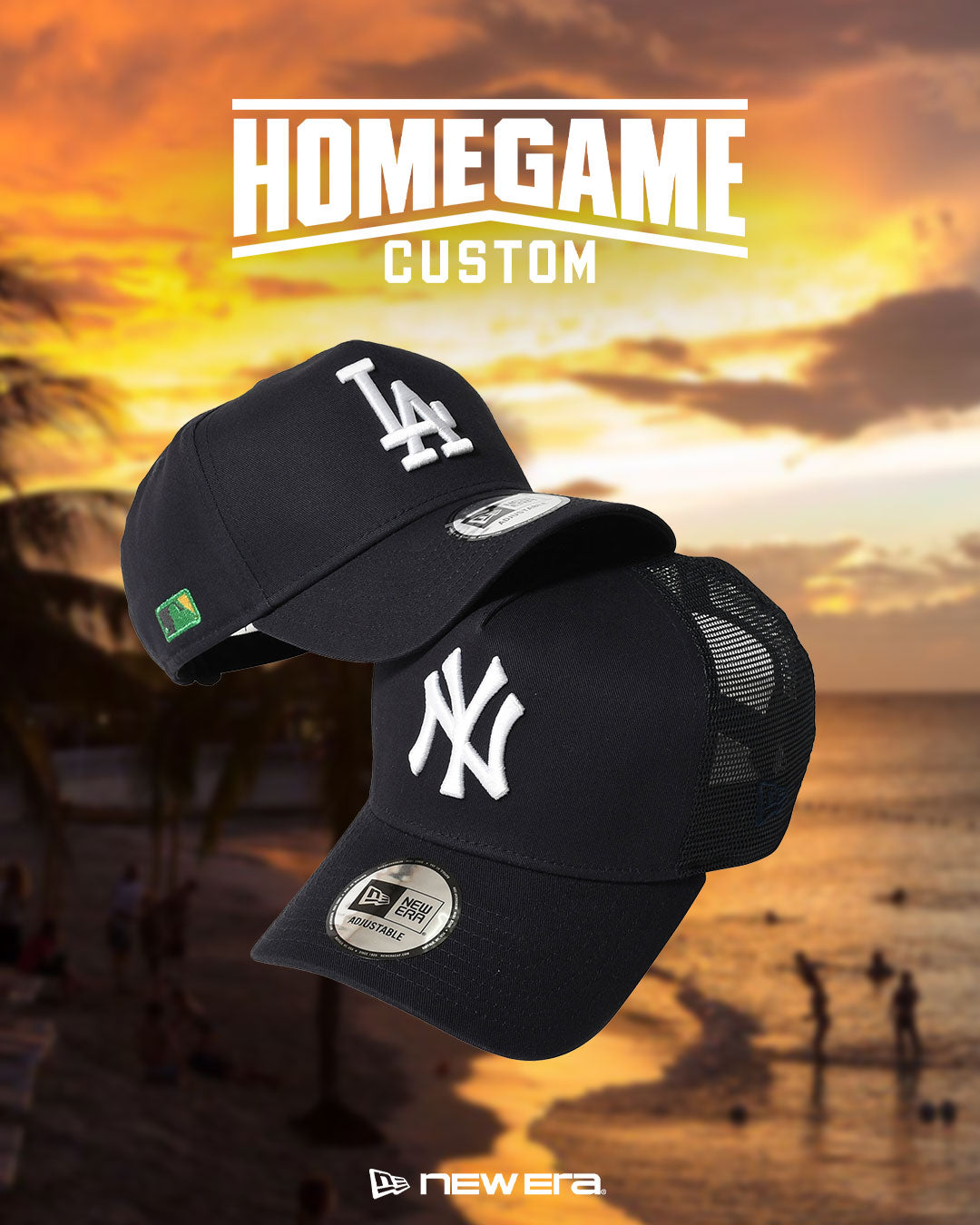 NEW ERA - Los Angeles Dodgers CO RB 9FORTY A-Frame NAVY【15403420