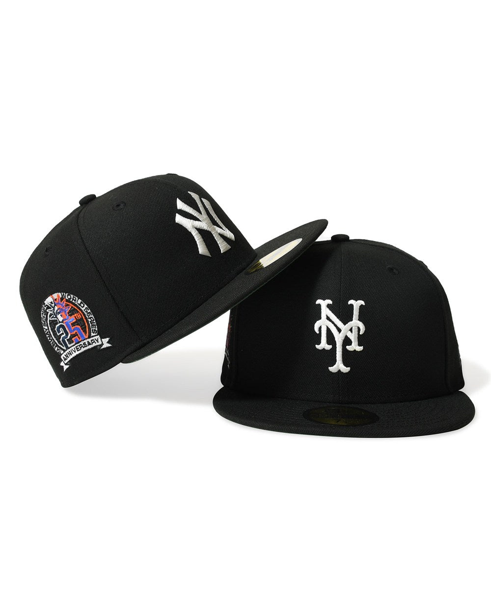 NEW ERA - NEW YORK METS CO SUBWAY 25TH 59FIFTY BLACK 【71037336】