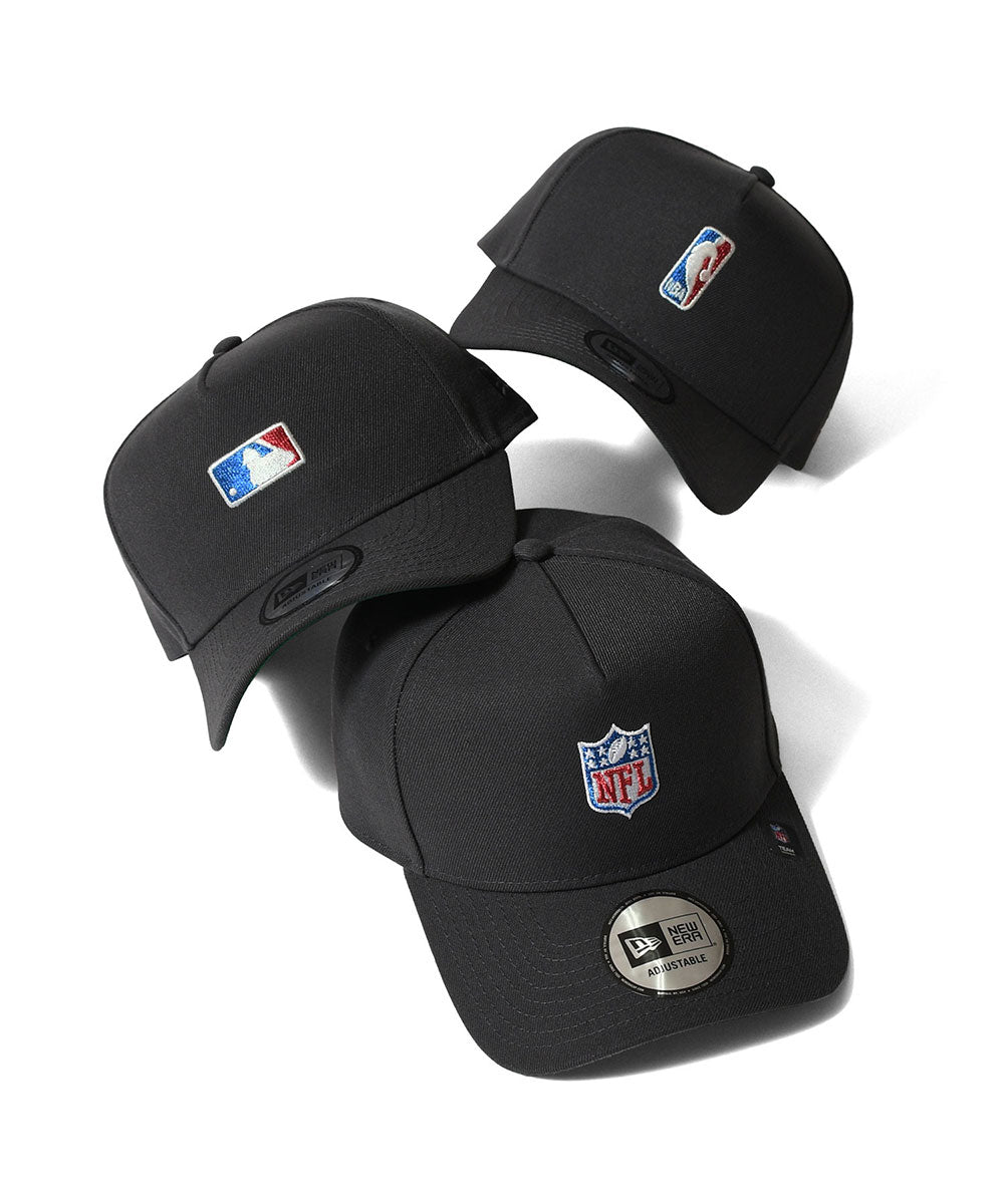 NEW ERA - NFL OFFICIAL SHIELD LOGO CO 9FORTY A-Frame CHARCOAL【15354539】
