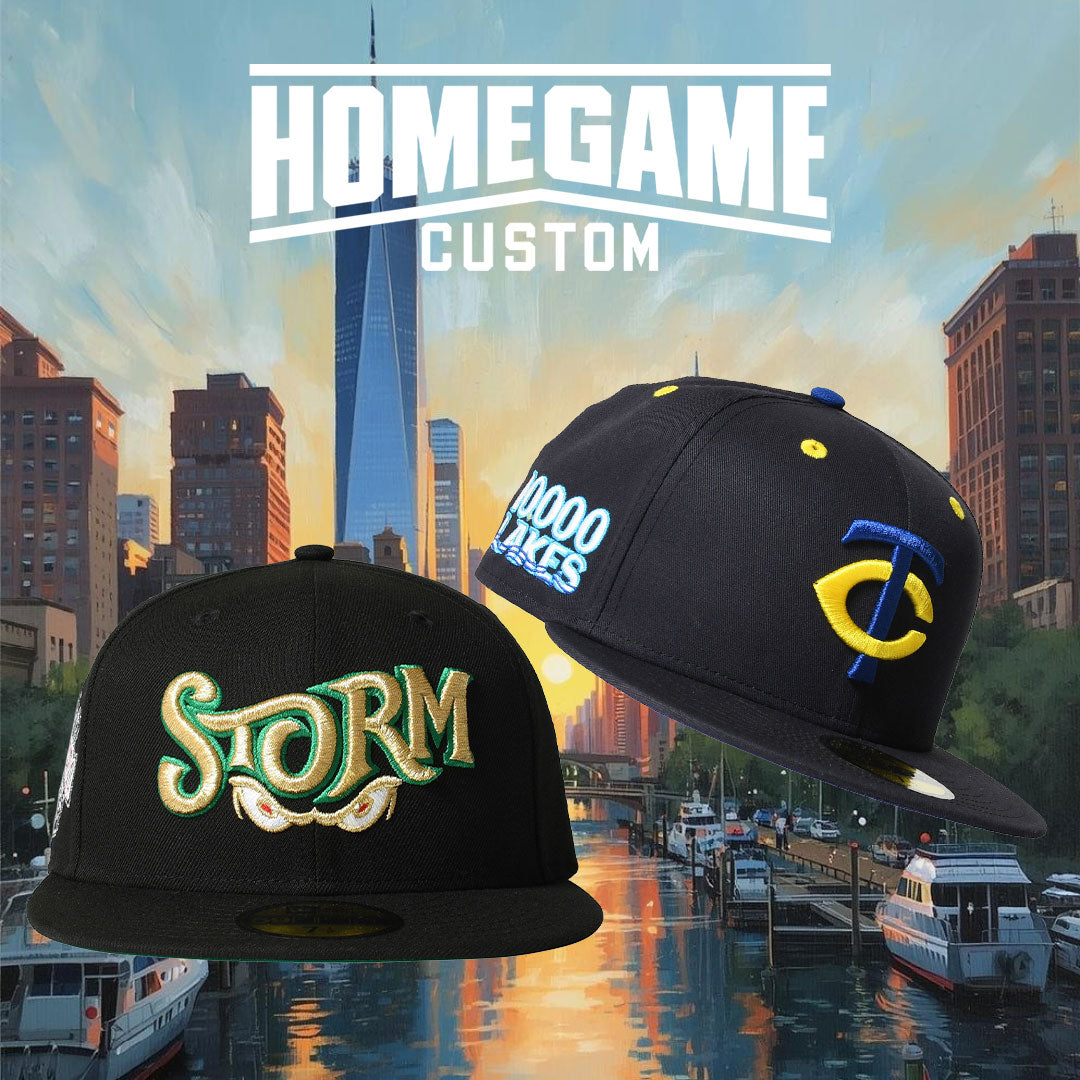 NEW ERA - LAKE ELSINORE STORM CO CALIFORNIA LEAGUE 59FIFTY BLACK 【71006624】