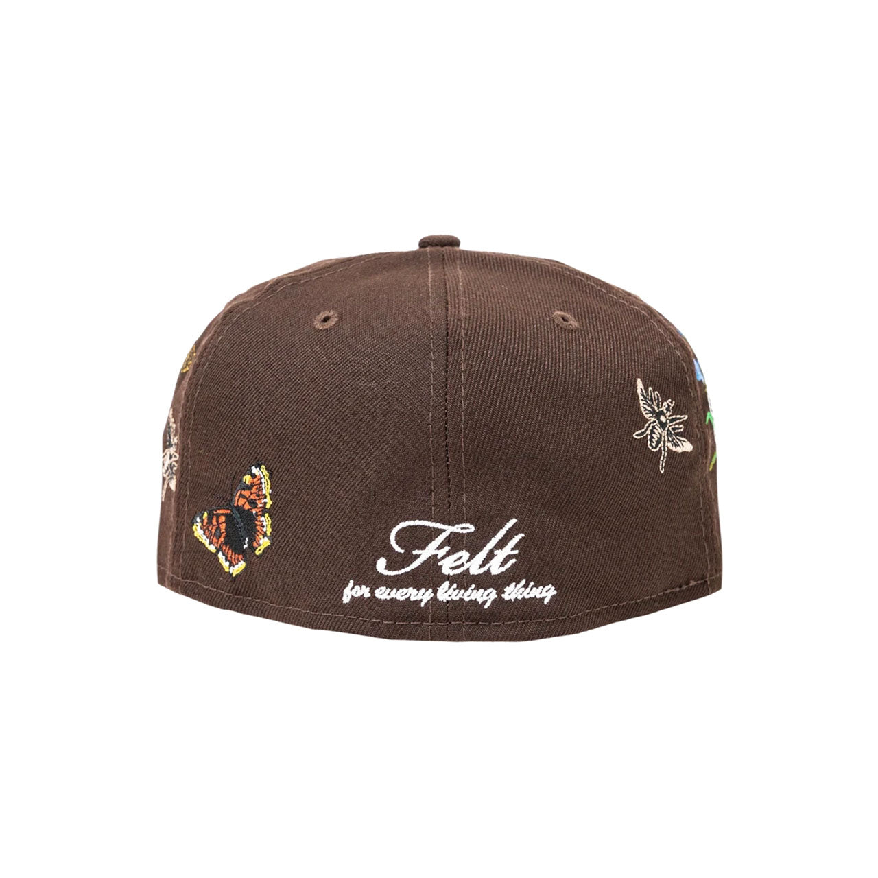 NEW ERA × FELT 紐約洋基隊 - 59FIFTY BUTTERFLY GARDEN BROWN