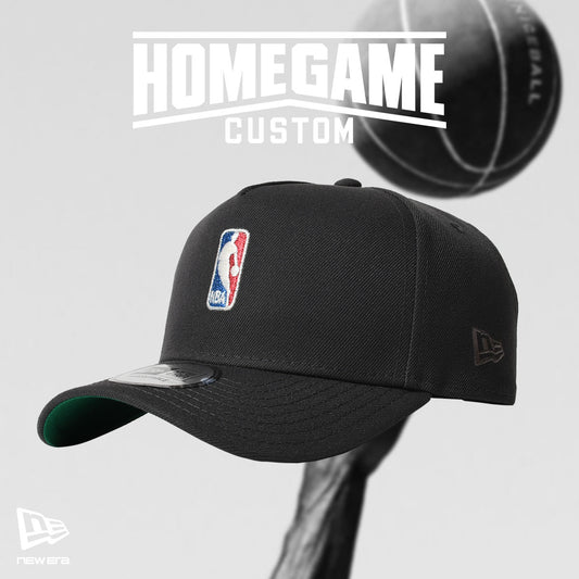 NEW ERA - NBA MAN LOGO CO 9FORTY A-Frame CHARCOAL【15354540】