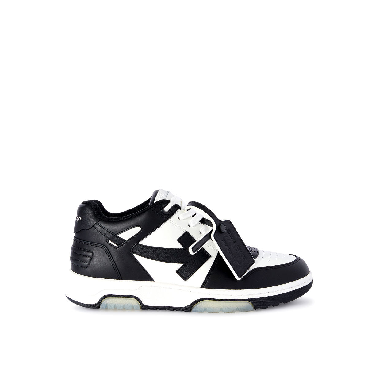 Off-White - OUT OF OFFICE CALF LEATHER WHITE /BLACK 【OMIS25-SLG0018】