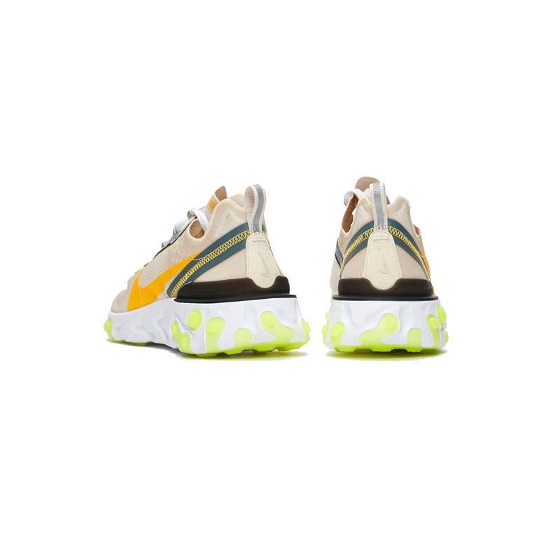 NIKE REACT Element 87 LIGHT Nike React Element 87 Light OREWOOD BROWN/VOLT GLOW-COOL GREY-LASER ORANGE OREWOOD/VOLT GLOW-COOL GREY-LASER ORANGE [AQ1090-101]