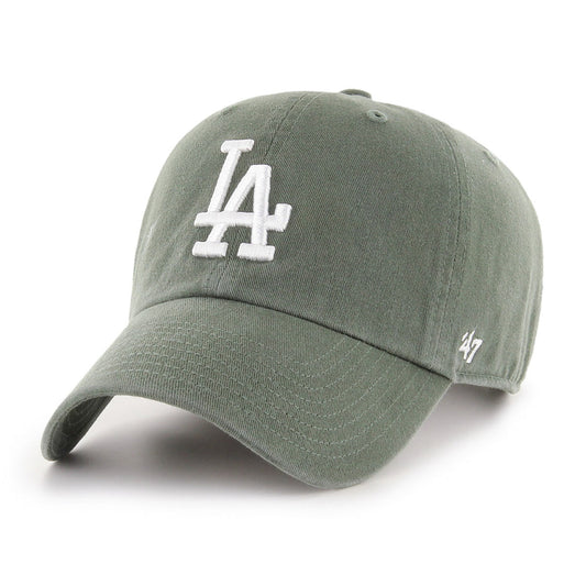 '47 BRAND DODGERS 47 CLEAN UP MOSS WHITE LOGO [RGW12GWSNL]