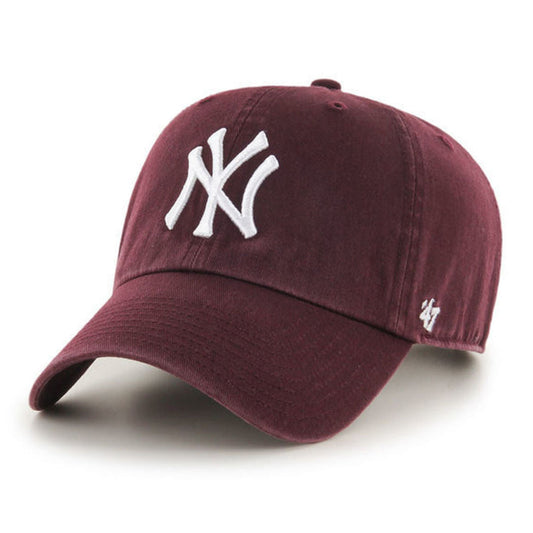 ’47 BRAND YANKEES 47 CLEAN UP DARK MAROON 【RGW17GWS】