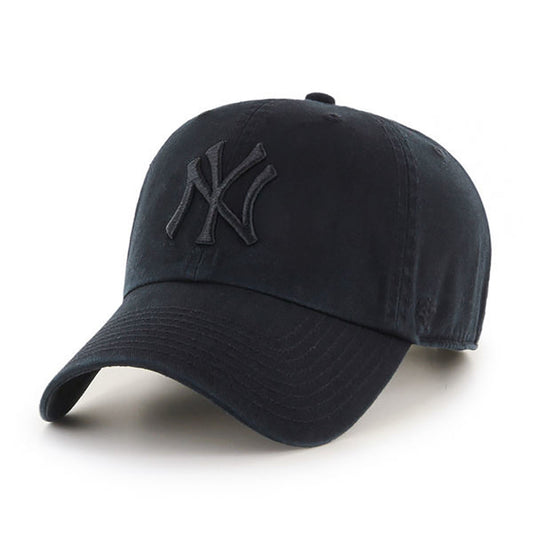 '47 BRAND YANKEES BLACK TONAL 47 CLEAN UP BLACK [RGW17GWSNL]