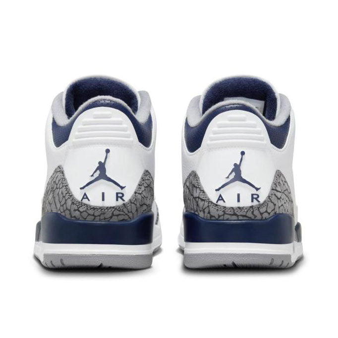 NIKE AIR JORDAN 3 RETRO "WHITE/NAVY" Nike Air Jordan 3 Retro "White/Navy" [CT8532-140]