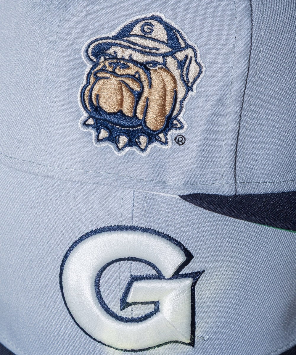 NEW ERA - Georgetown Hoyas Jack the Bulldog 59Fifty Misty Morning Gray/Navy