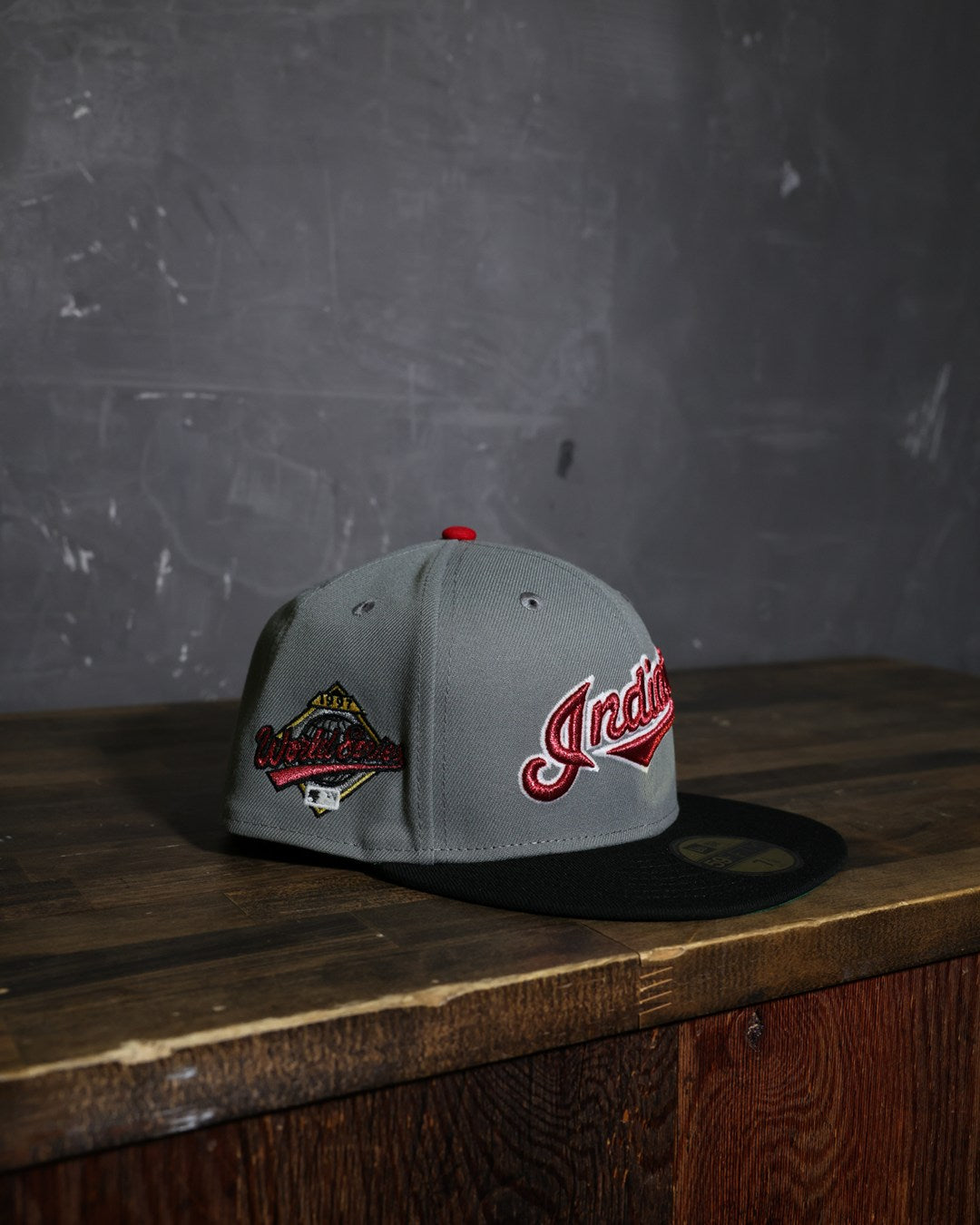 NEW ERA - Cleveland Indians 1997 World Series Dark Graphite/Black