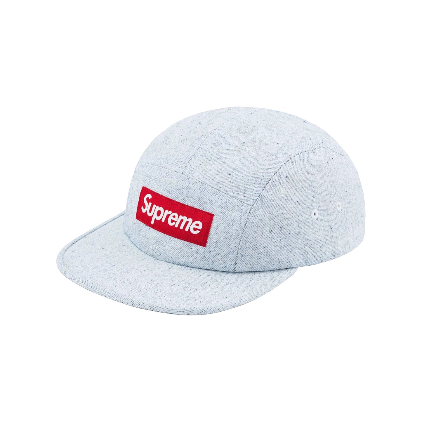 SUPREME COATED DENIM CAMP CAP