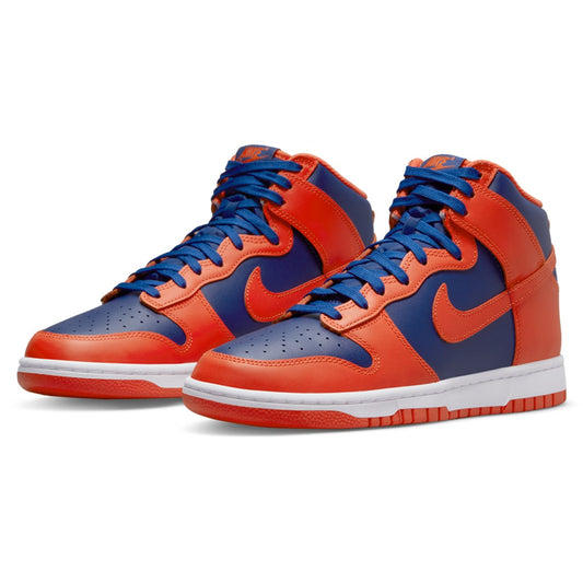 NIKE DUNK HI RETRO Nike Dunk High 復古「ORANGE/ORANGE-DEEP ROYAL BLUE-WHITE」橘色 x 橘色 x 深寶藍 x 白色 [DD1399-800]