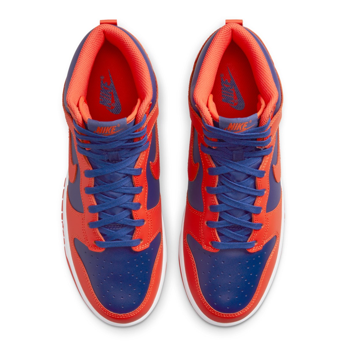 NIKE DUNK HI RETRO Nike Dunk High 復古「ORANGE/ORANGE-DEEP ROYAL BLUE-WHITE」橘色 x 橘色 x 深寶藍 x 白色 [DD1399-800]