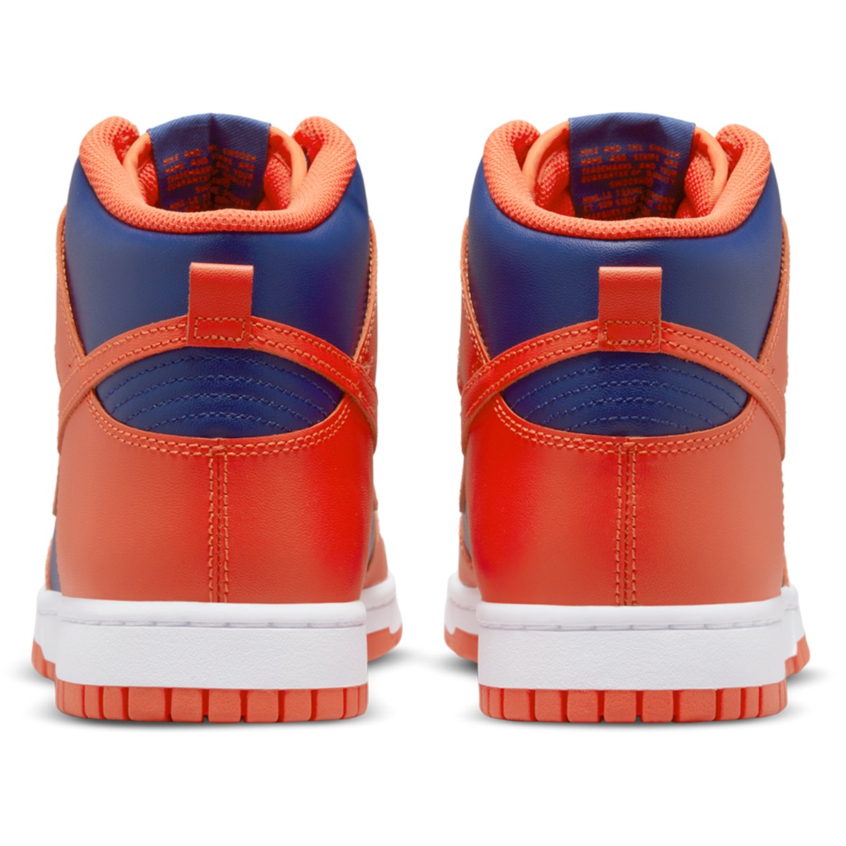 NIKE DUNK HI RETRO Nike Dunk High 復古「ORANGE/ORANGE-DEEP ROYAL BLUE-WHITE」橘色 x 橘色 x 深寶藍 x 白色 [DD1399-800]