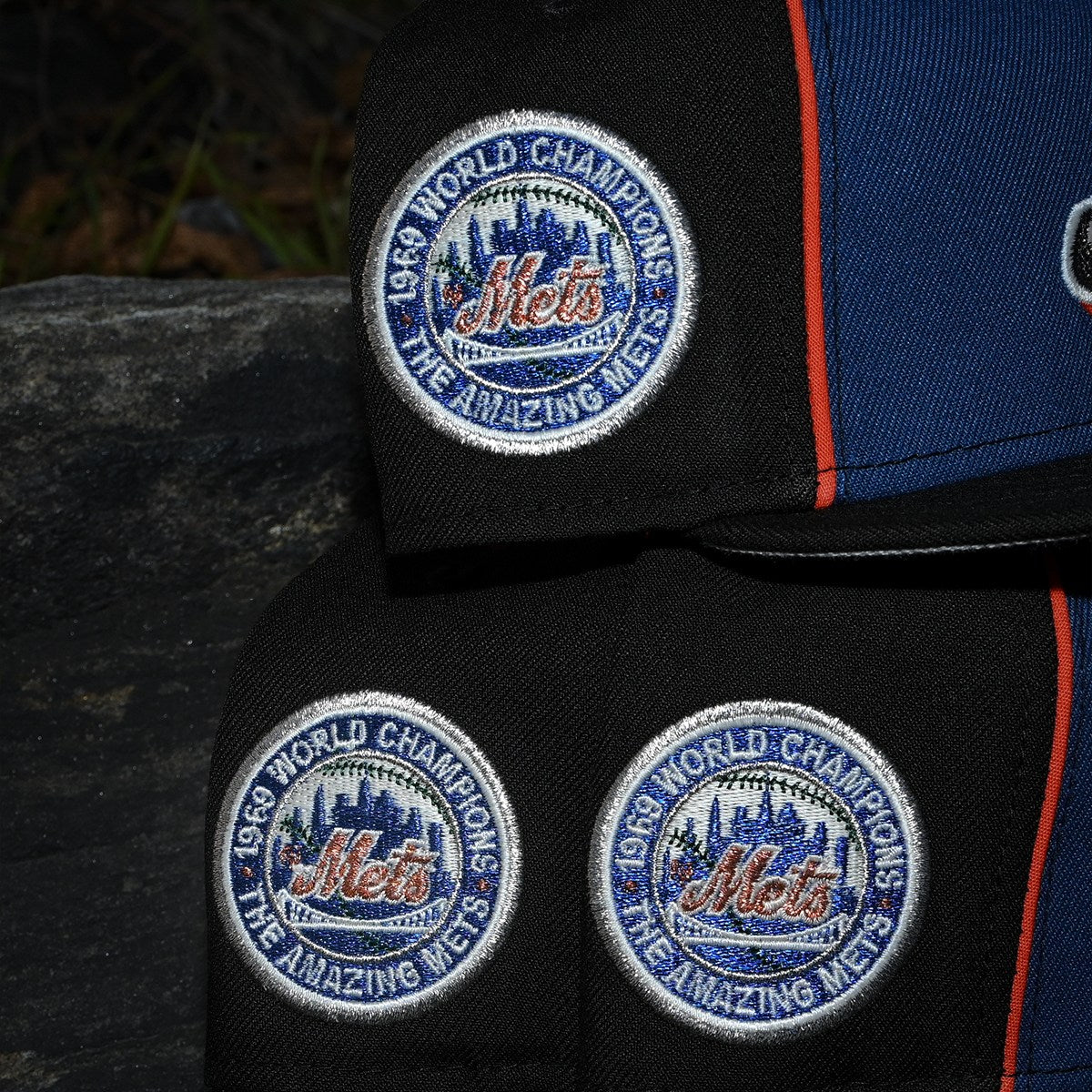 NEW ERA - New York Mets 59Fifty 1969 World Champions Royal/Black