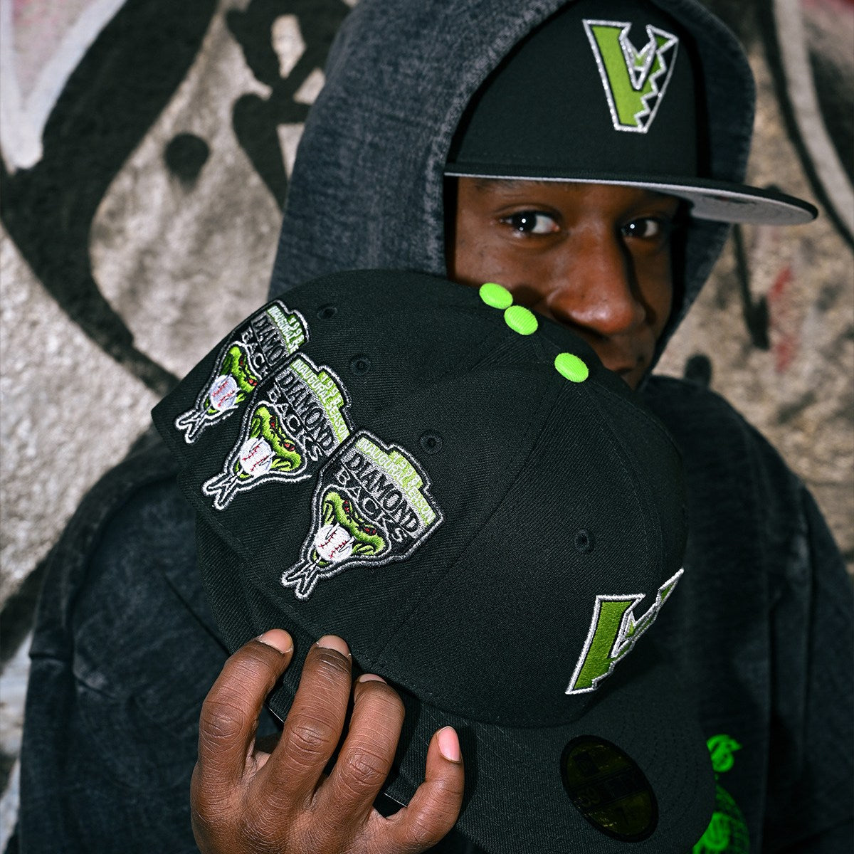 NEW ERA - Arizona Diamondbacks 59Fifty 1998 Inaugural Season Black