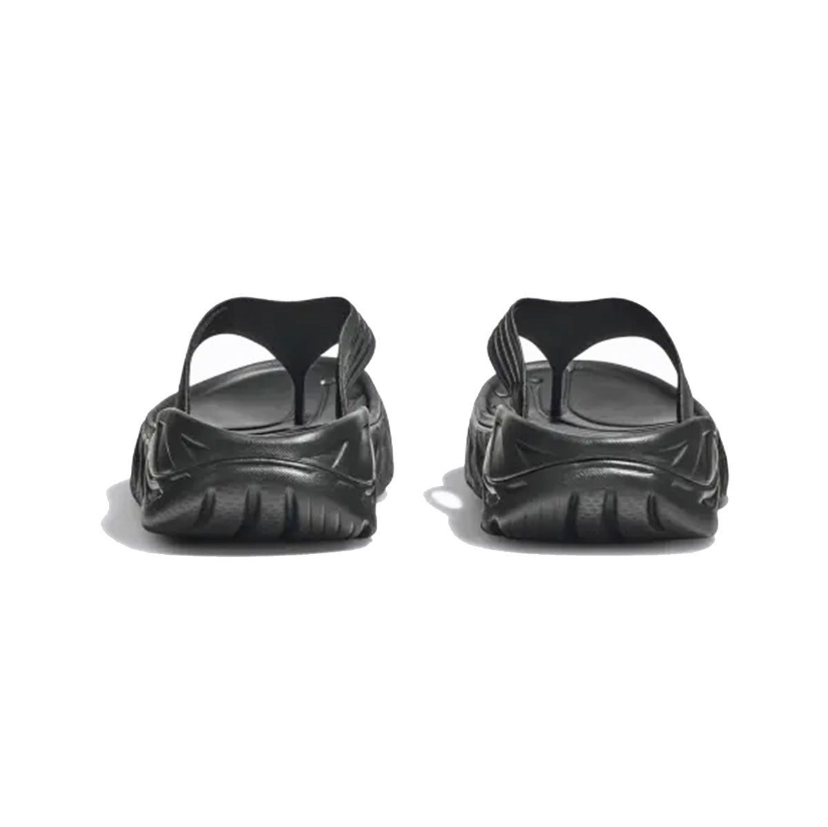 HOKA [ホカ] M ORA RECOVERY FLIP BLACK / DARK GULL GRAY