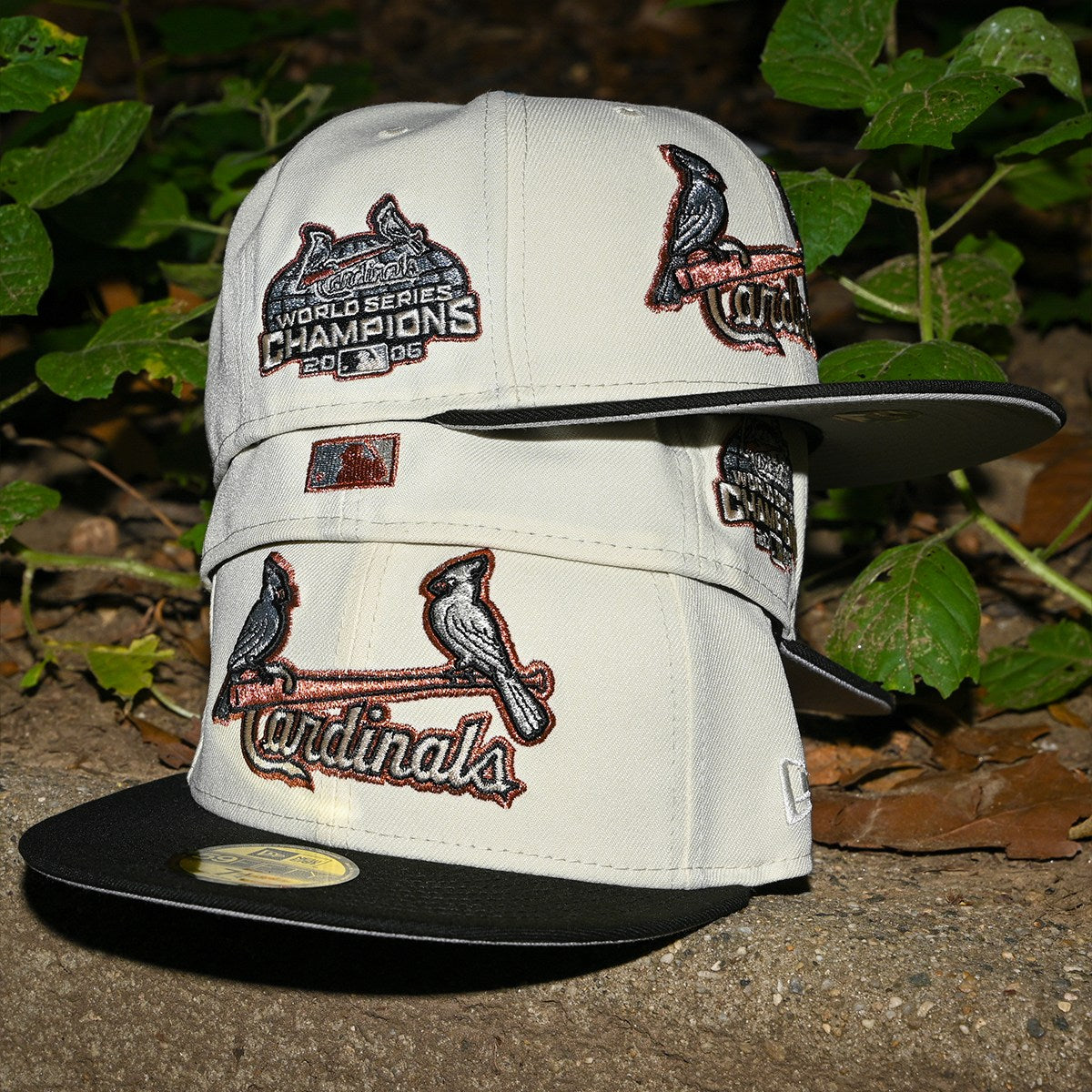 NEW ERA St Louis Cardinals - 59Fifty 2006 World Series Chrome White/Black