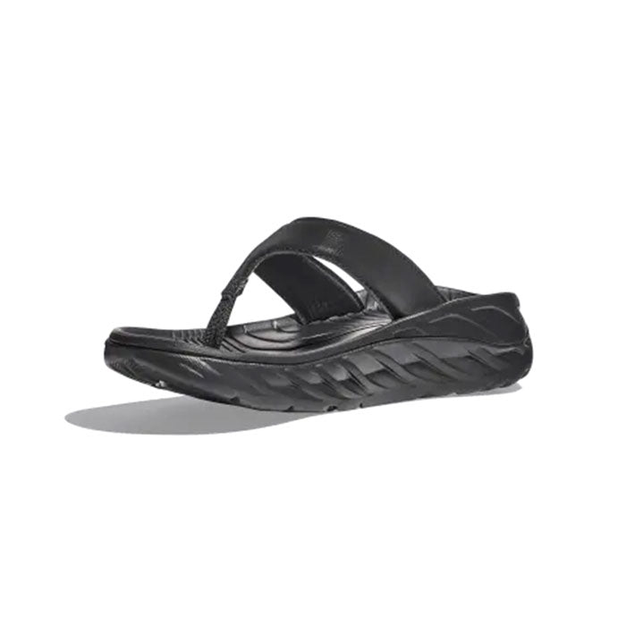 HOKA ONEONE W ORA RECOVERY FLIP BLACK HOKA ONE ONE WOMEN'S W ORA RECOVERY FLIP BLACK [1117910-BDGGR]