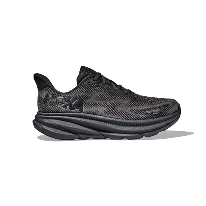 HOKA ONEONE W CLIFTON 9 BLACK/BLACK Hoka One One Women's Clifton 9 Black/Black [1127896-BBLC]