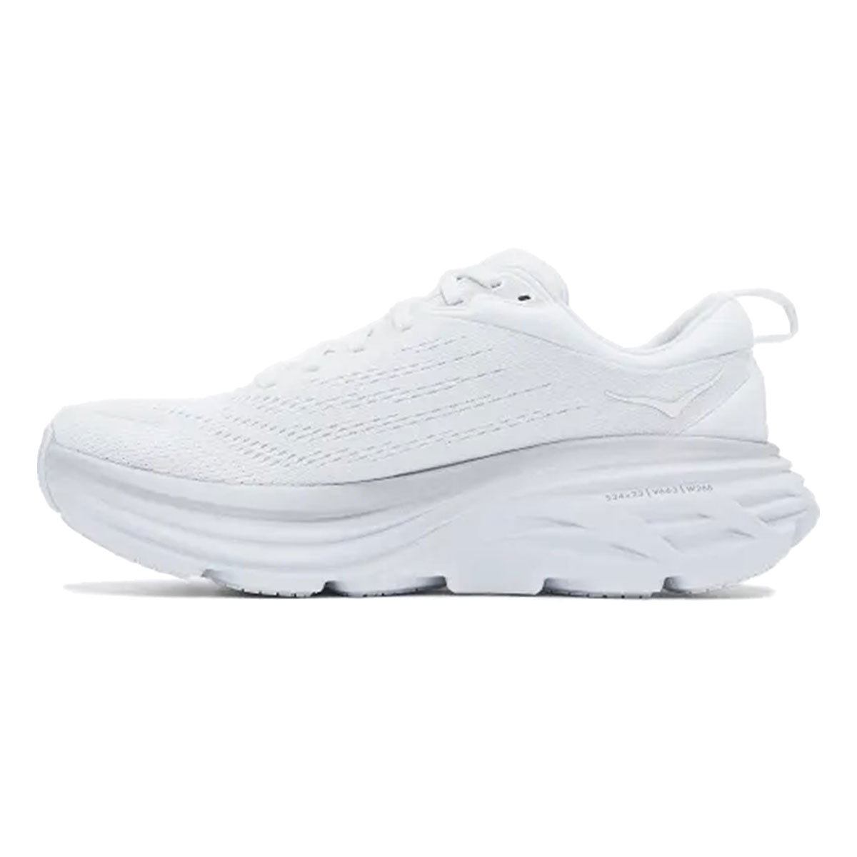 HOKA 【ホカ】 BONDI 8 ボンダイ 8 WHITE ホワイト 【1123202-WWH】