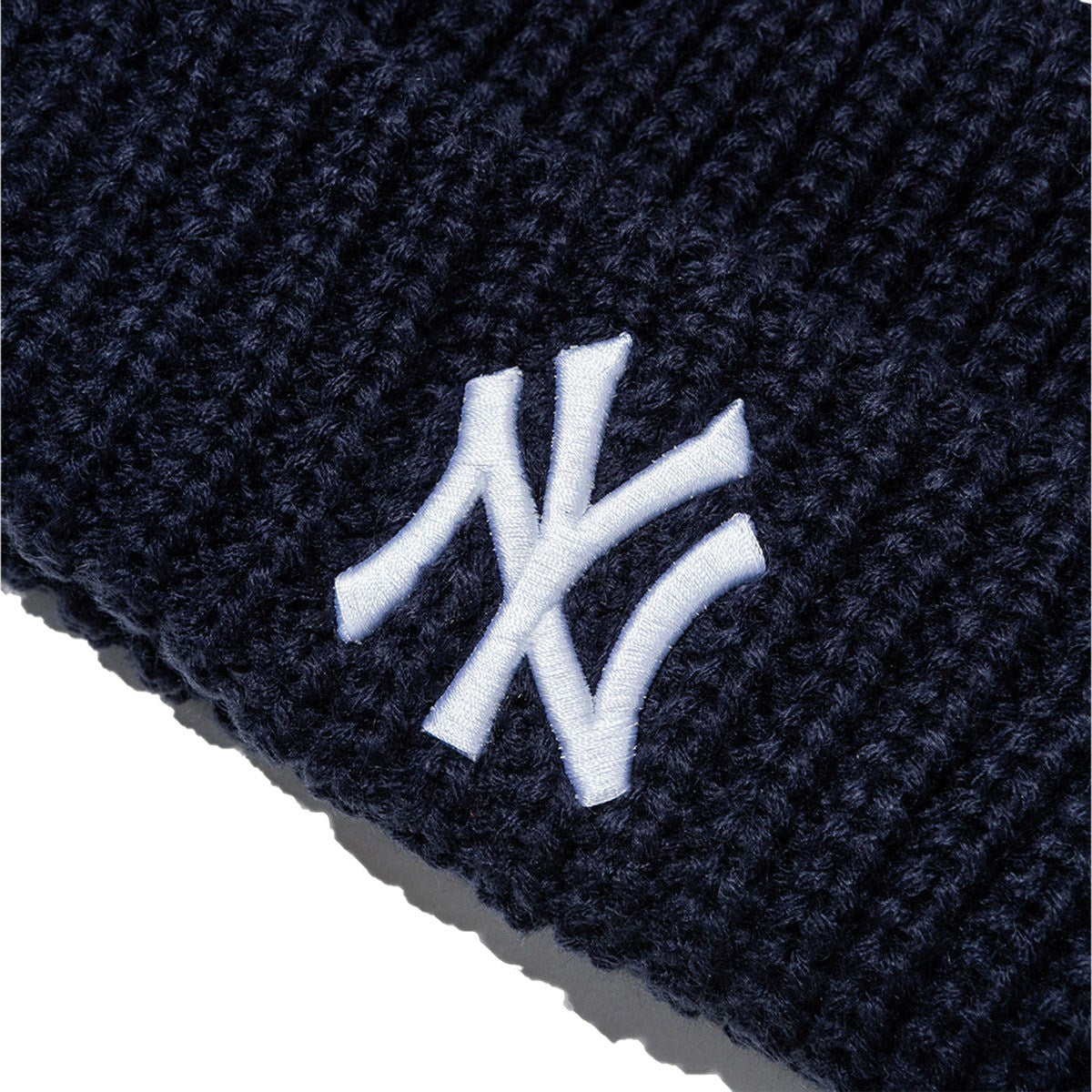 NEW ERA NY YANKEES BIG RIP CUFF BEANIE NAVY【13946815】