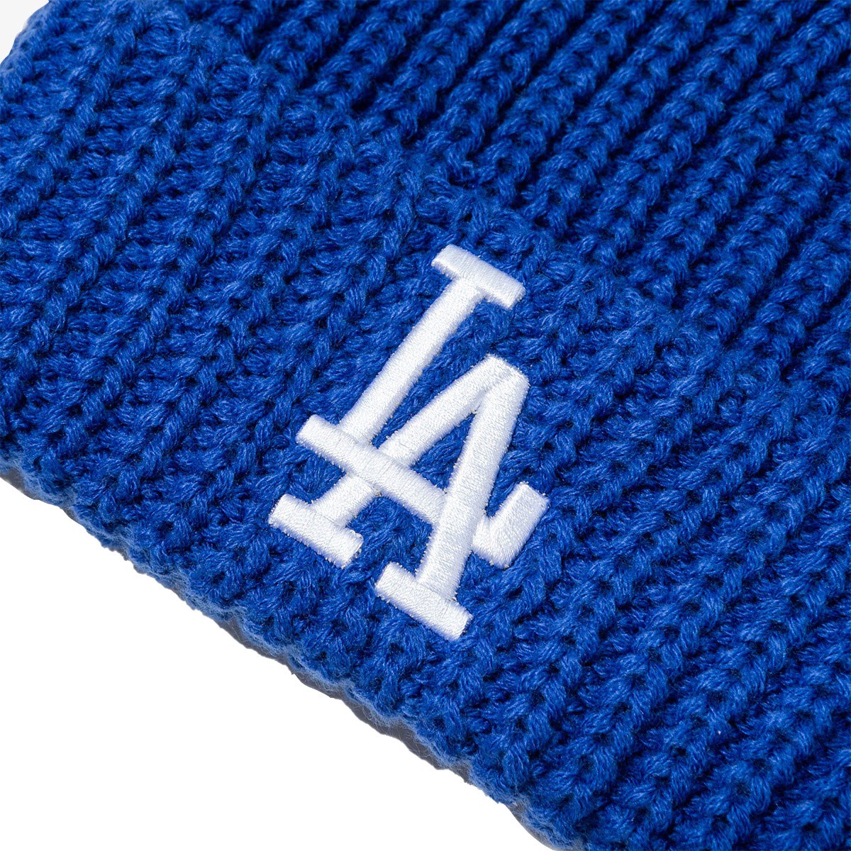 NEW ERA LA DODGERS BIG RIP CUFF BEANIE ROYAL【13946817】