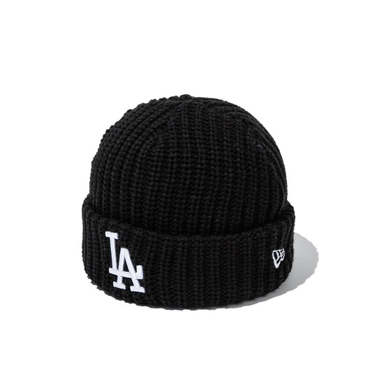 NEW ERA LA DODGERS BIG RIP CUFF BEANIE BLACK【13946819】