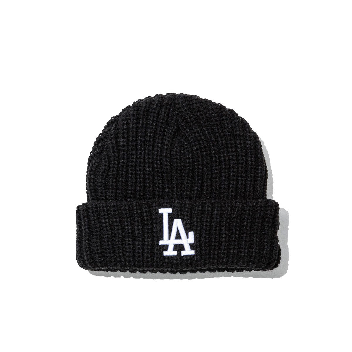 NEW ERA LA DODGERS BIG RIP CUFF BEANIE BLACK【13946819】