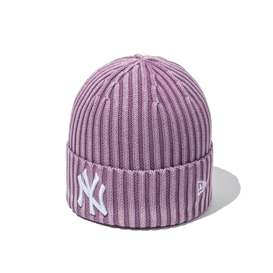 NEW ERA NY YANKEES ITALIAN WASHING BASIC CUFF BEANIE PURPLE【13946836】