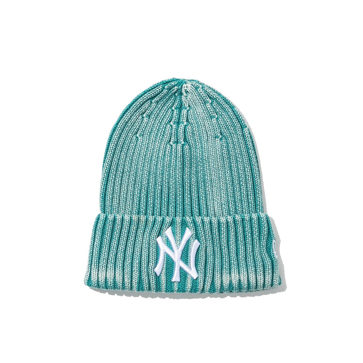 NEW ERA NY YANKEES ITALIAN WASHING BASIC CUFF BEANIE GREEN【13946837】