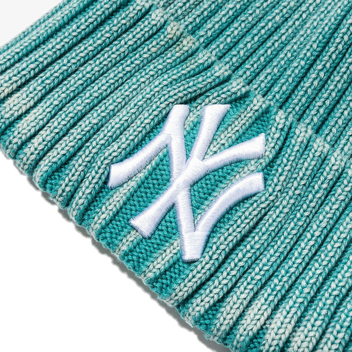 NEW ERA NY YANKEES ITALIAN WASHING BASIC CUFF BEANIE GREEN【13946837】