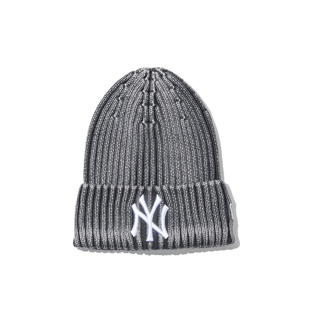 NEW ERA NY YANKEES ITALIAN WASHING BASIC CUFF BEANIE GRAY【13946838】