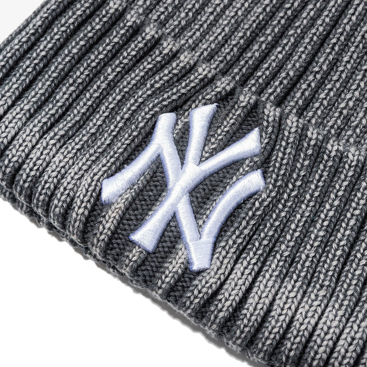 NEW ERA NY YANKEES ITALIAN WASHING BASIC CUFF BEANIE GRAY【13946838】