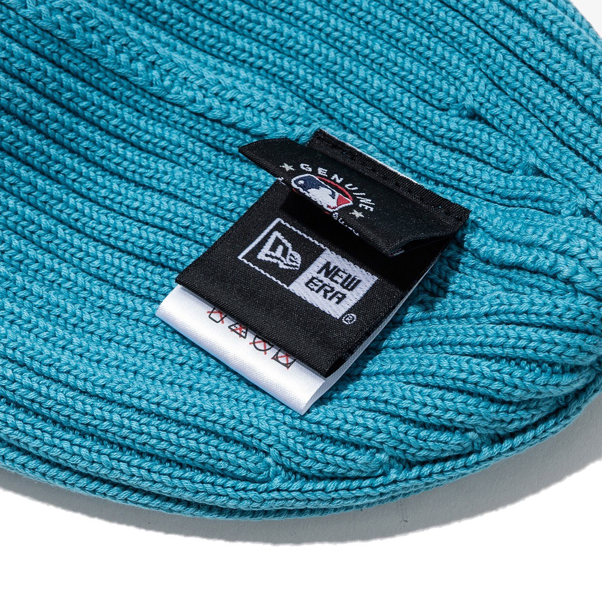 NEW ERA NY YANKEES ITALIAN WASHING BASIC CUFF BEANIE TURQUOISE【13946841】